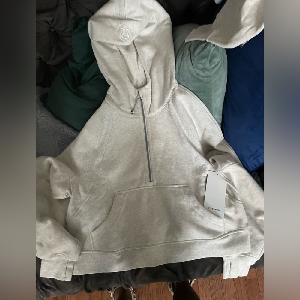Lululemon Scuba oversized half zip hoodie